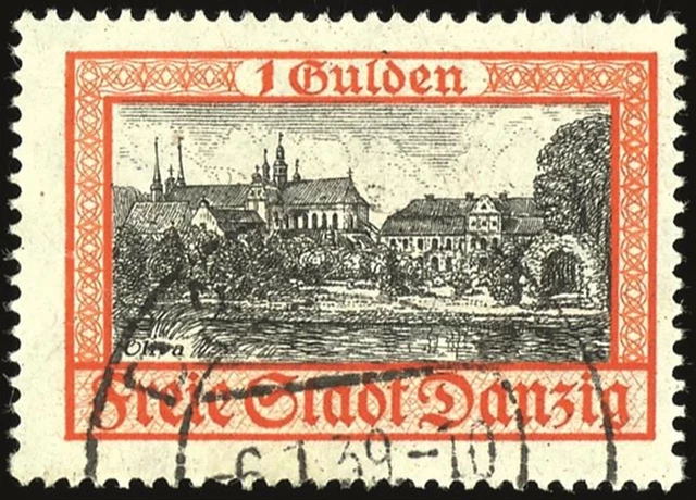 33028) Danzig MiNr. 297 o Fotobefund Tworek BPP Mi. 140.-