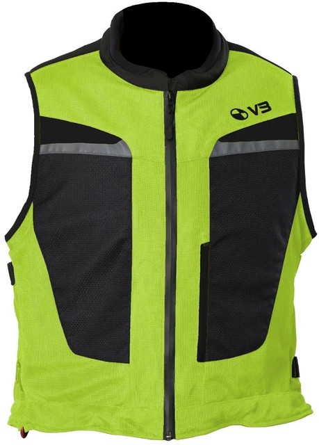 Motoairbag MAB v3.0 Airbag Weste (Neon Yellow,S/M)
