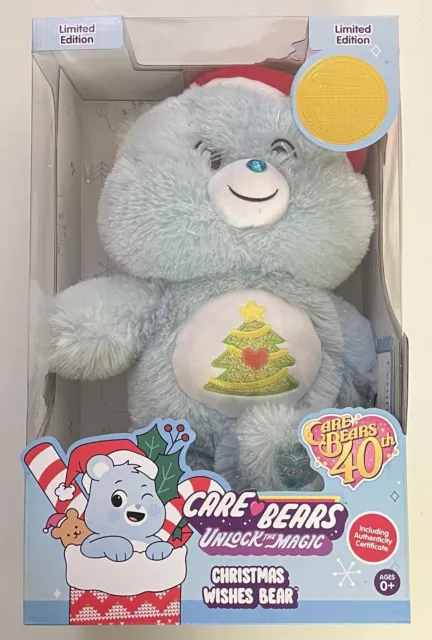 Limited edition christmas care bear best sale 2018