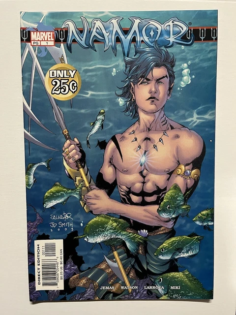 Namor #1 (Jun 2003, Marvel) Bill Jemas Andi Watson Salvador Larroca v | Combined