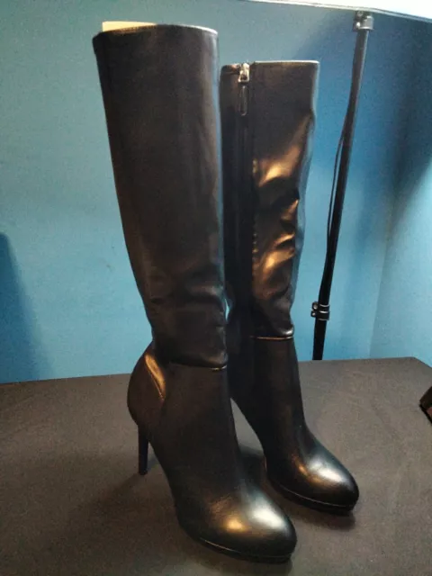 Nine West Women's Queany3 Boots. Black. Size 8.5. New. Free Shipping