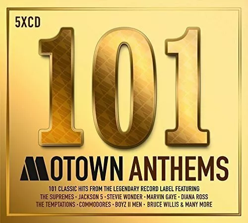 Various Artists - 101 Motown Anthems - Various Artists CD B7VG The Fast Free