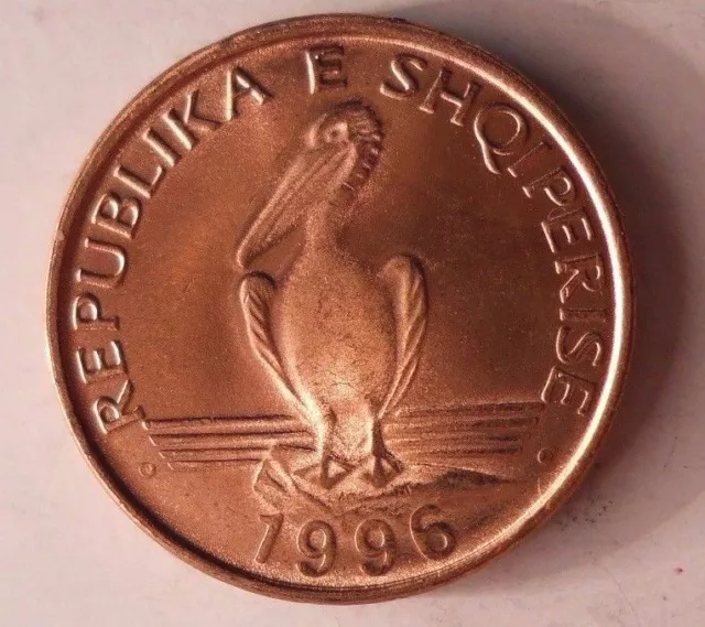 1996 Albania Lek - Au / UNC - Introvabile Eccellente da Collezione Coin - Affare