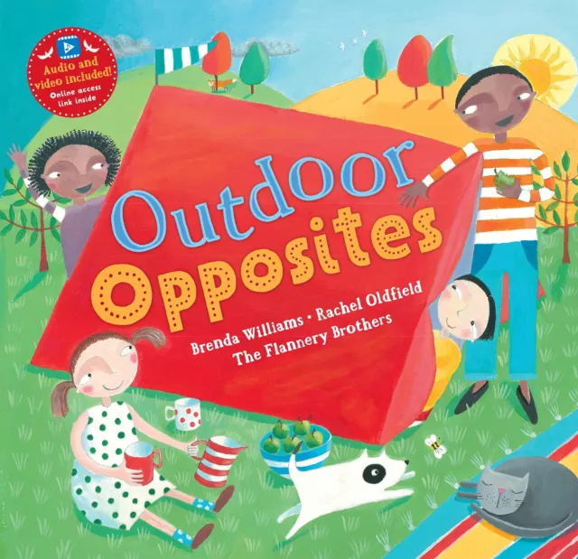 Outdoor Opposites (Barefoot Singalongs) by Brenda Williams, NEW Book, FREE & FAS