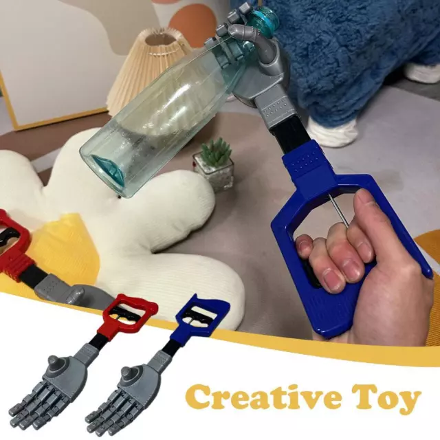 Fun Pick-up Grip Hand Pull Robot Arm Pickup Toys For Children R4L7