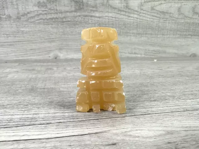 White Brown Marble / Onyx Stone Replacement Pawn Chess Piece