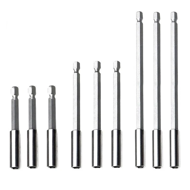 Supporto di prolunga trapano cacciavite supporto di punta 1/4 \ ""Hex Shank