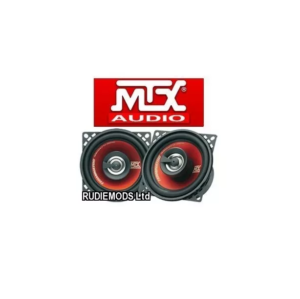 MTX Lautsprecher TR40C Terminator 4" 10cm 2-Wege Koaxial Lautsprecher 160w inkl. Gitter