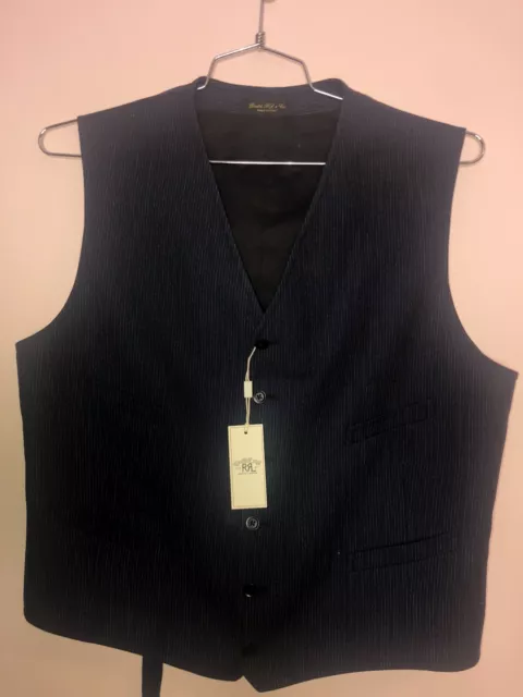 Double RL RRL Ralph Lauren Vest  Sz 44