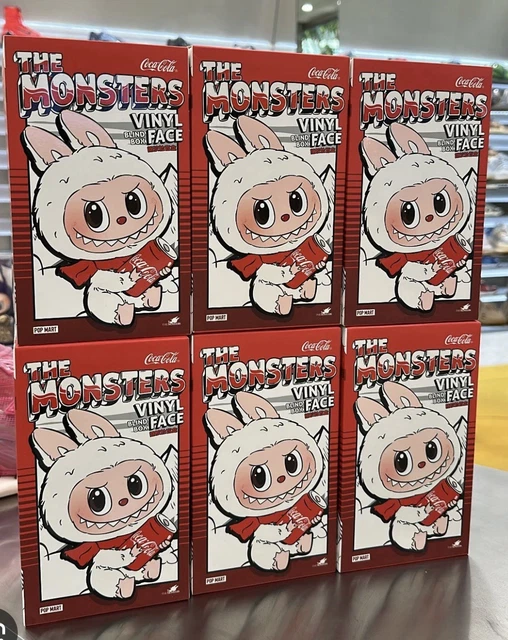 POPMART LABUBU LAFUFU the Monsters Coca-Cola Vinyl Face Series Blind