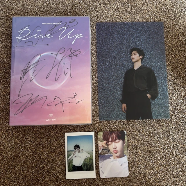 KPOP ASTRO SPECIAL Mini Album Rise Up Signed Autographed Cd With