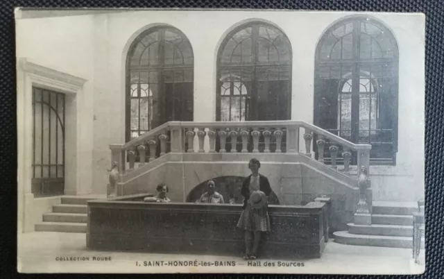 CPA (58) - SAINT-HONORE-LES-BAINS - Hall des Sources