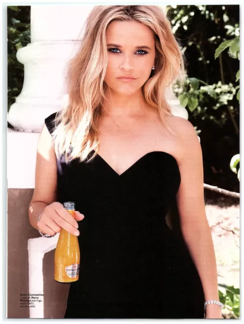 Reese Witherspoon Harry Winston Sexy Hot Pin Up magazine CLIPPING photo article