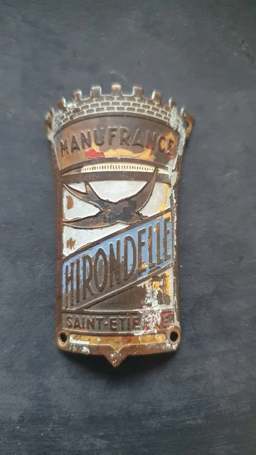 Ancienne Sonnette De Vélo - Marque Manufrance / Hirondelle Saint-Étienne - Vintage France