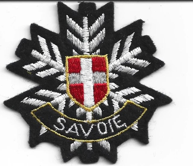 Insigne Ski La Savoie - Blason Vintage - Badge France - Occasion