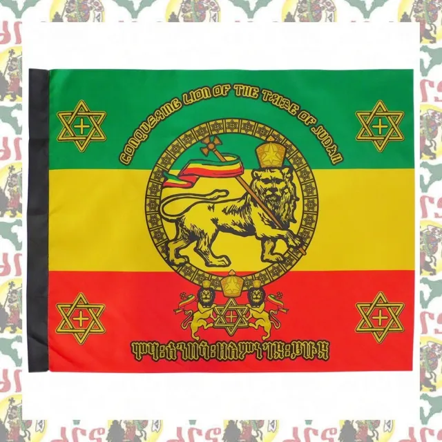 The Lion of Judah [drs]Tapestry(Flag)  (90cmx70cm) Haile Selassie Ethiopia Jah