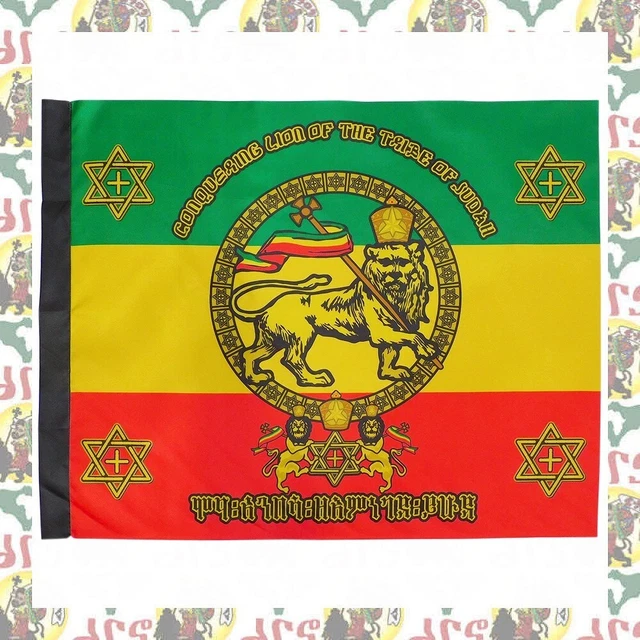 The Lion of Judah [drs]Tapestry(Flag)  (90cmx70cm) Haile Selassie Ethiopia Jah