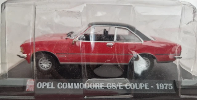 Opel Commodore B coupé Bleu / Noir-HO 1/87-PCX87 0039 modélisme