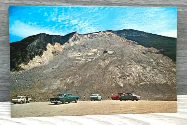 Vintage Postcard Giant Landslide Hope-Princeton Highway BC Canada 1965 Unposted