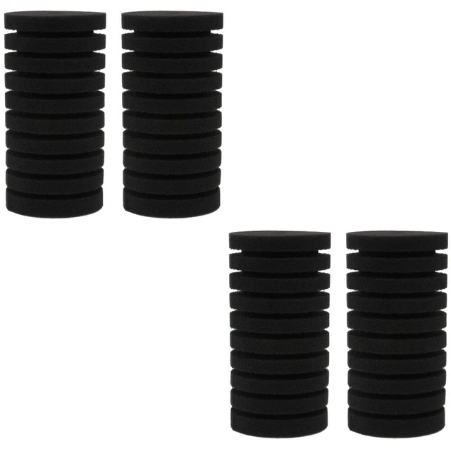 4 PCS Aquarium Filtre Sponge Filtre de remplacement Sponge Accessoires de