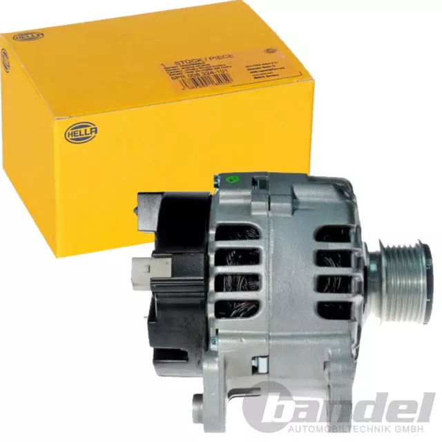 HELLA LICHTMASCHINE GENERATOR 120A passend für AUDI A3 TT VW GOLF 4 T5 SKODA