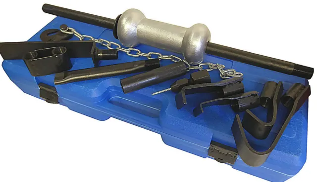 13pc Dent Puller Universal Tool Kit 10lb Slide Hammer Car Body Repair Tool Set
