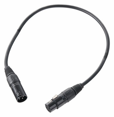 PRONOMIC 4x Cavo Microfono XLR DJ PA Studio Palco Cannon Registrazione Professionale 0,5m 