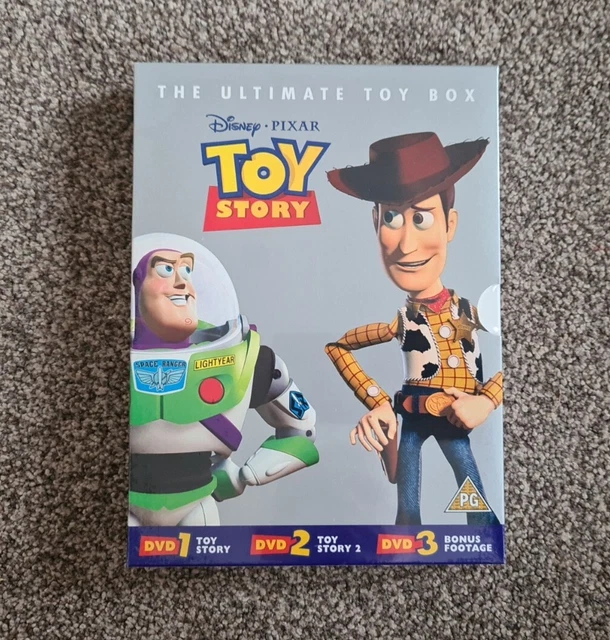 TOY STORY THE Ultimate Toy Box Collectors Edition 3 Disc DVD £9.99