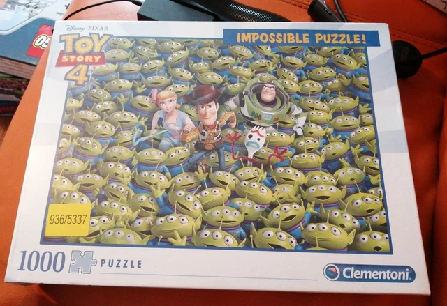 DISNEY PIXAR TOY Story 4 1000 Piece Impossible Puzzle New & Sealed ...