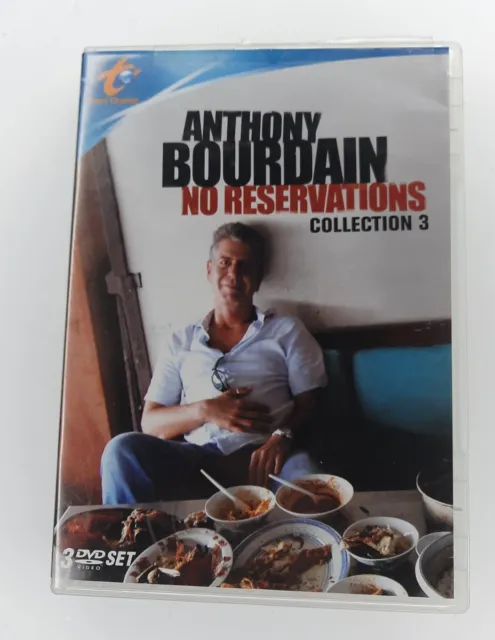 Anthony Bourdain: No Reservations - Collection 3 (DVD, 2009, 3-Disc Set)