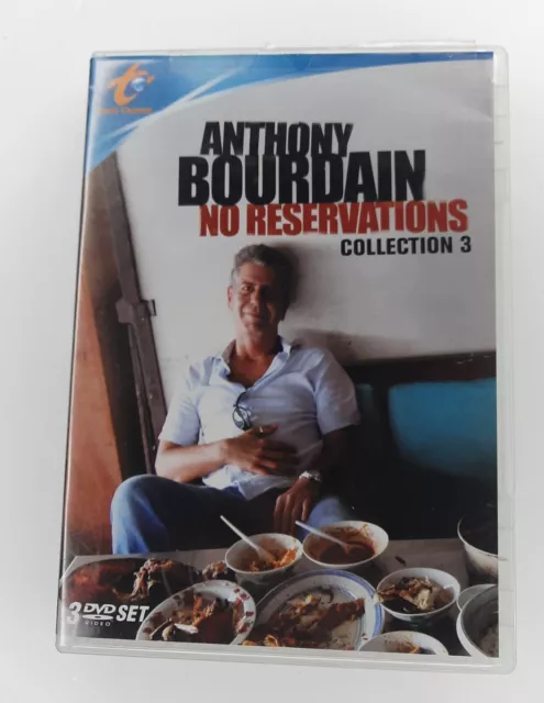 Anthony Bourdain: No Reservations - Collection 3 (DVD, 2009, 3-Disc Set)