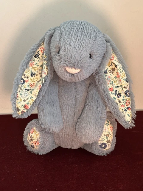 Jellycat Bashful Dusky Blue Bunny Medium