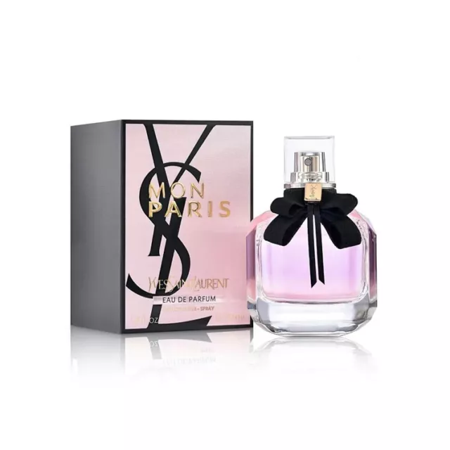 Yves Saint Laurent Mon Paris Eau de Parfum 90ml Spray l Damaged Box