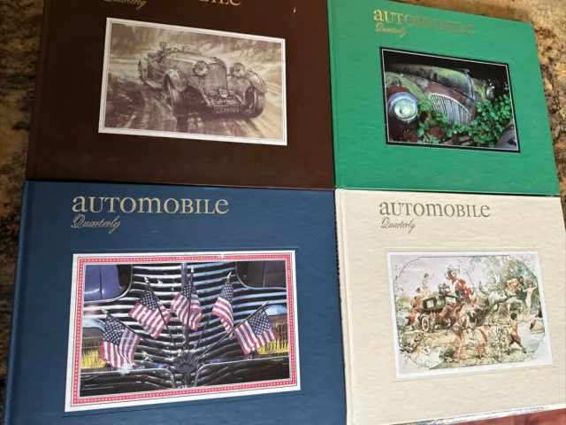 Automobile Quarterly 4 Books Volume 22 Books 1, 2, 3, and 4 1984 Fred J. O'Leary