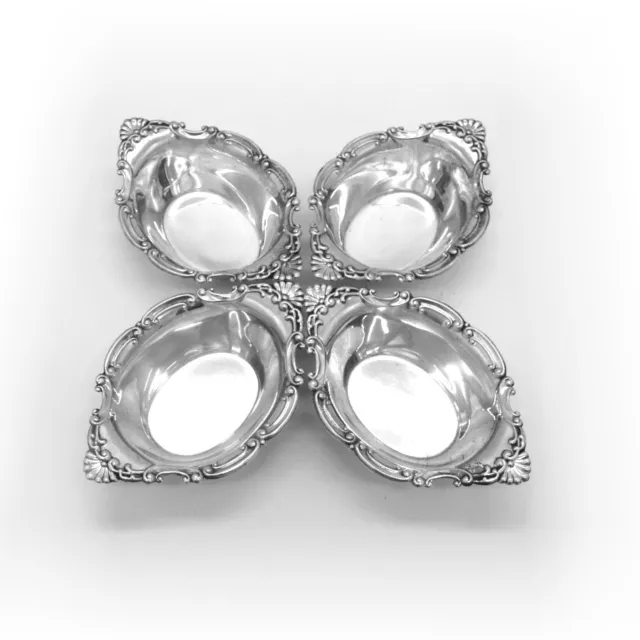 Birks 4 Nut Cups Set Sterling Silver Canada No Mono