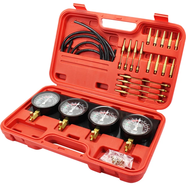 SET VACUOMETRO SINCRONIZZAZIONE Carburatore Moto Manometro Carburante ...