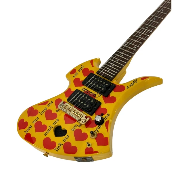 BURNY YH-JR HIDE Yellow Heart Junior Electric Guitar £462.99