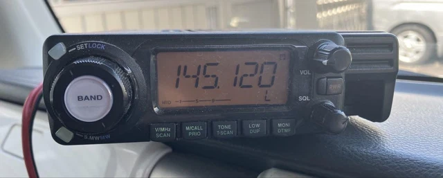 ICOM IC-208D 50W Doble Banda Móvil Transceptor Vhf/Uhf