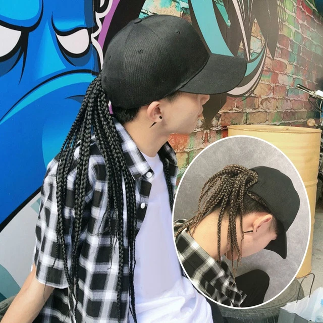 Perruque Chapeau Punk Cheveux Femme Avec Dreadlocks Unisexe Chaud Solde