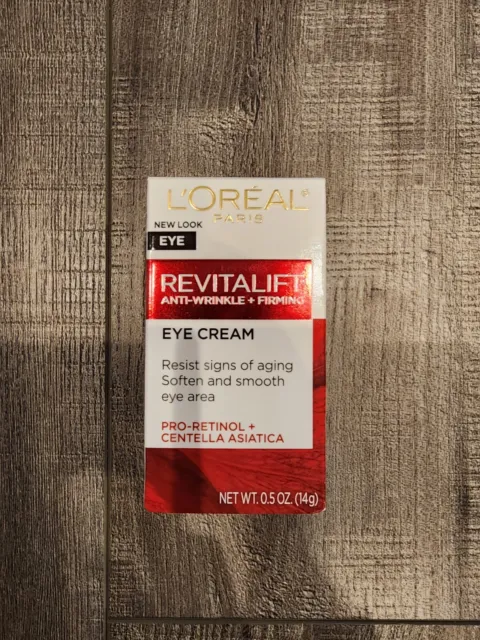 L'Oreal Revitalift Anti-Wrinkle + Firming by L'Oreal, 0.5oz Eye Cream NIB