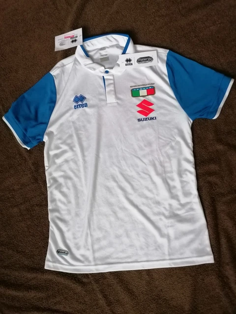 Da collezione maglia ciclismo ITALIA autentica da riposo a polo nuova