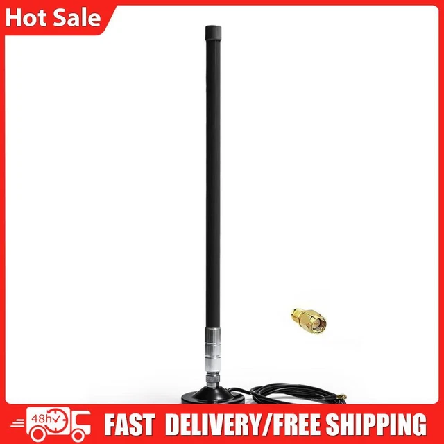 5dBi 858-878MHz for Helium Hotspot Miner Antenna+Magnet Base (55cm Black)