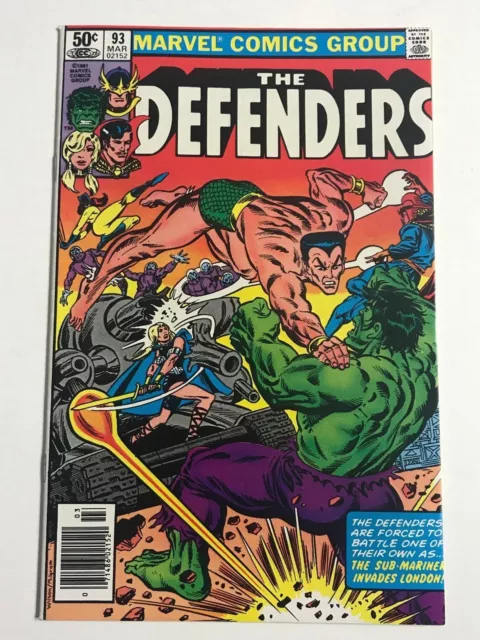 Defenders #93 SCARCE/RARE Mark Jewelers VARIANT SCARCE FN/VF