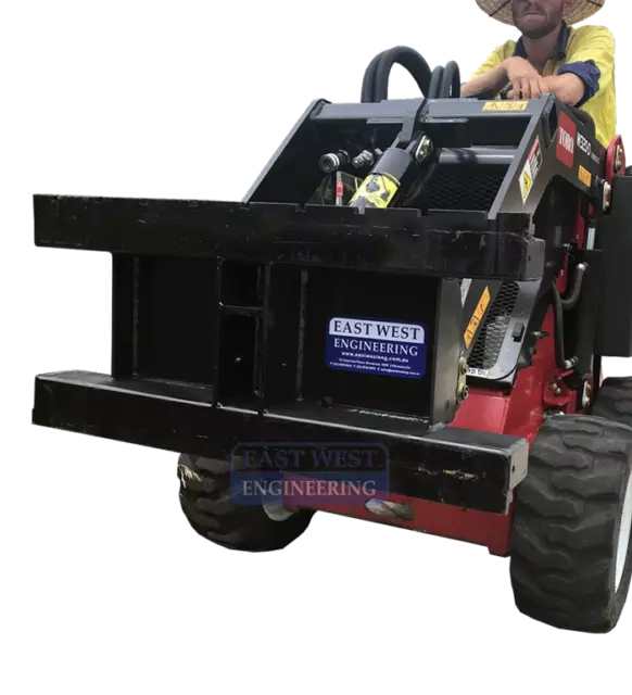 MINI HITCH CARRIAGE - Class 2 1200kg to suit mini skid steer loader - CERTIFIED