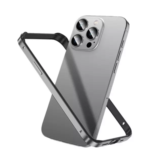 Aluminum Alloy Frame Slim Metal Bumper Case Frame For iPhone 15 Pro/ Pro Max