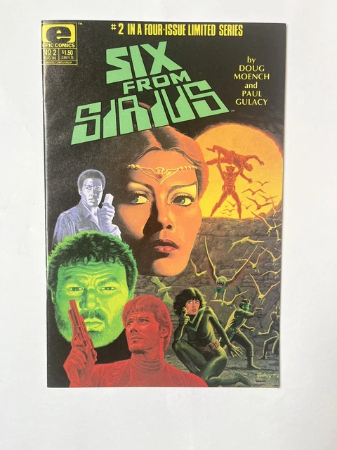 Six From Sirius # 2 August 1984 - Epic Comics Marvel Comic Book