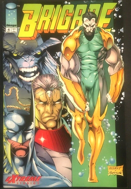 Brigade. # 4. First Print. Image Comics 1993. High Grade. Richard Horie-Art.