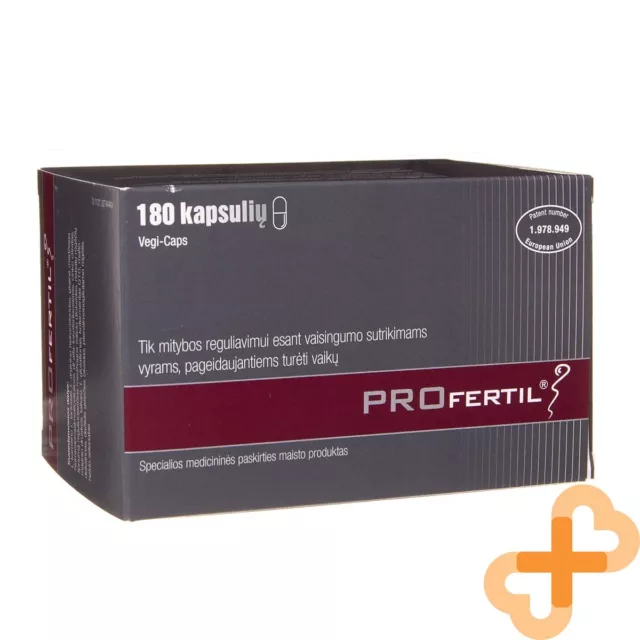 PROFERTIL 180 Capsules Fertility Reproduction Food Supplement For Men Minerals
