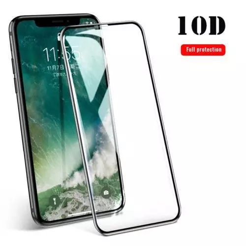 10D Curved Full Cover Tempered Glass Screen Protector for iPhone 11 / Xr (6.1") 2