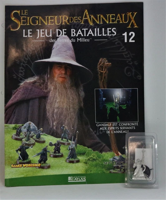 FIGURINE GANDALF N° 12 Atlas Seigneur Des Anneaux Lotr Warhammer Games EUR 15,00